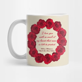 I Love You - Red Roses Mug